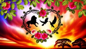 strength and love symbolized