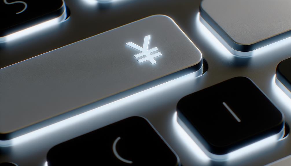 symbol for japanese currency