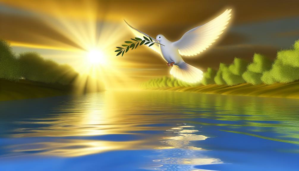 symbol of peace and hope