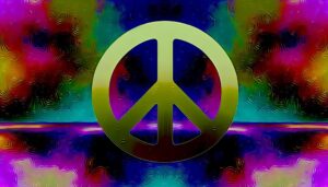 symbol of peace inverted