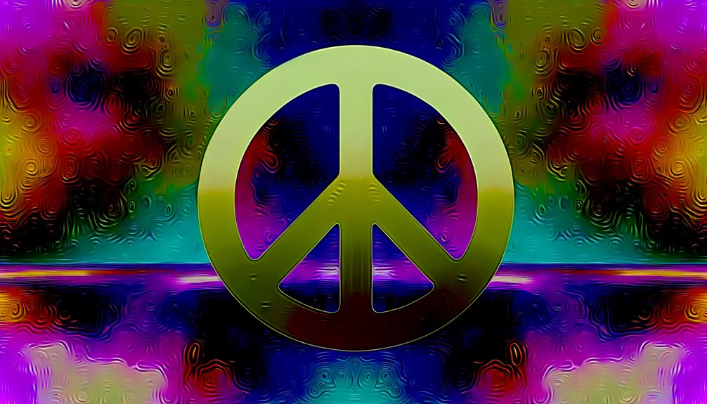 symbol of peace inverted