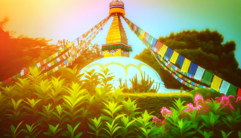 symbolic buddhist architectural structure