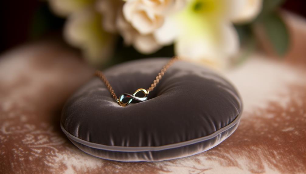 symbolic infinity necklace explanation
