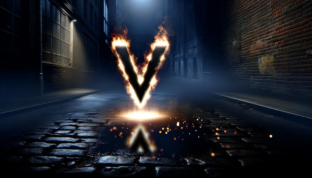 symbolism behind v s mask