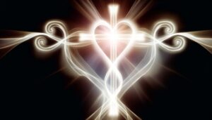 symbolism of cross heart