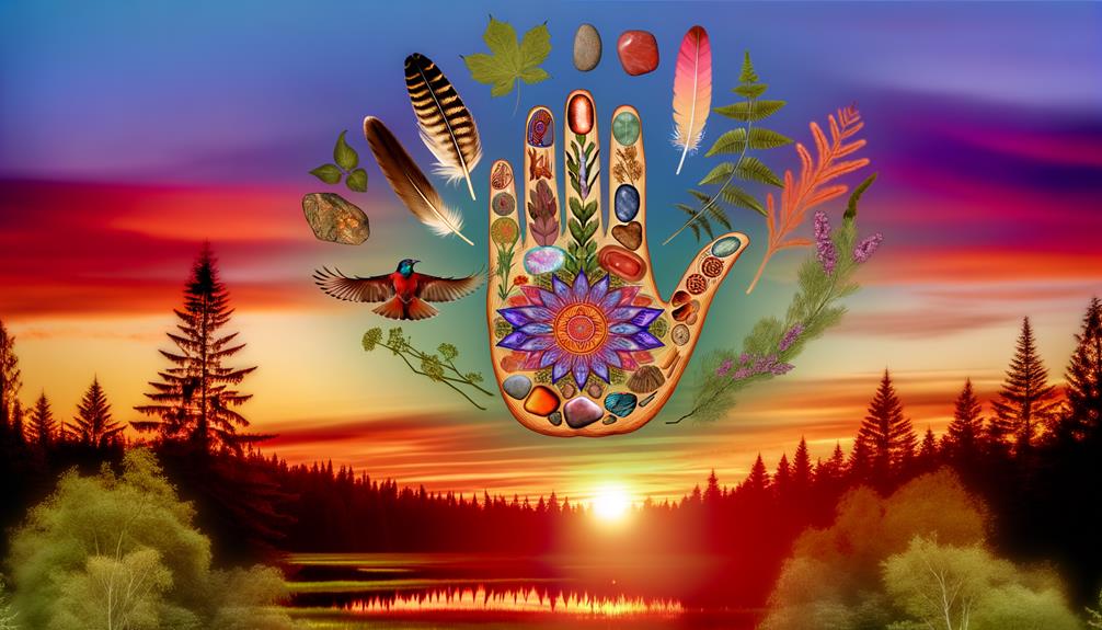 symbolism of native healing