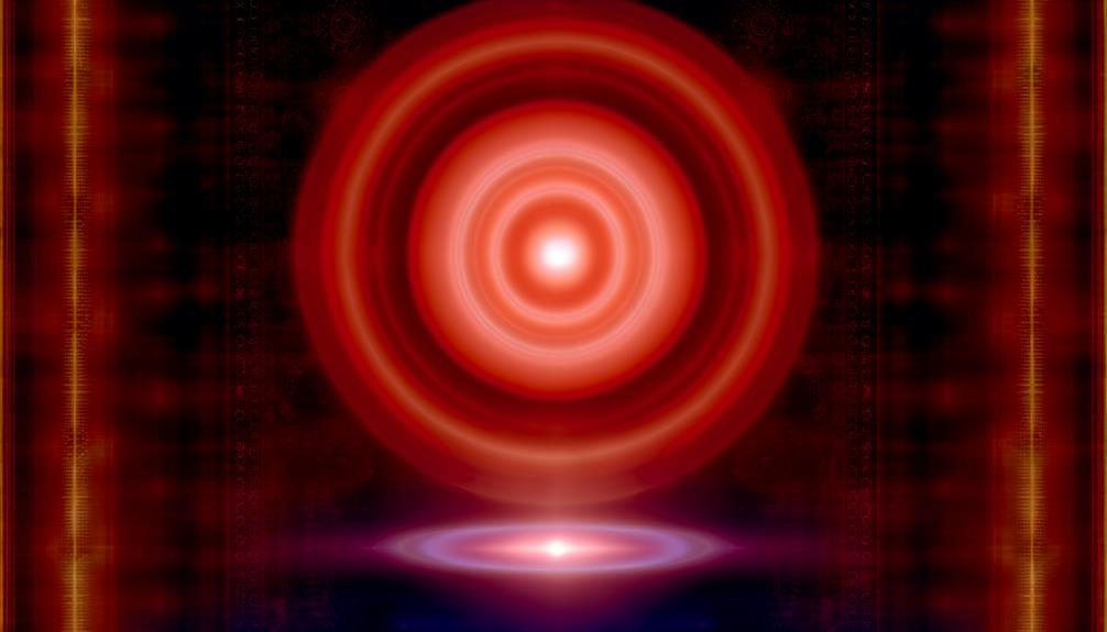 symbolism of red circle