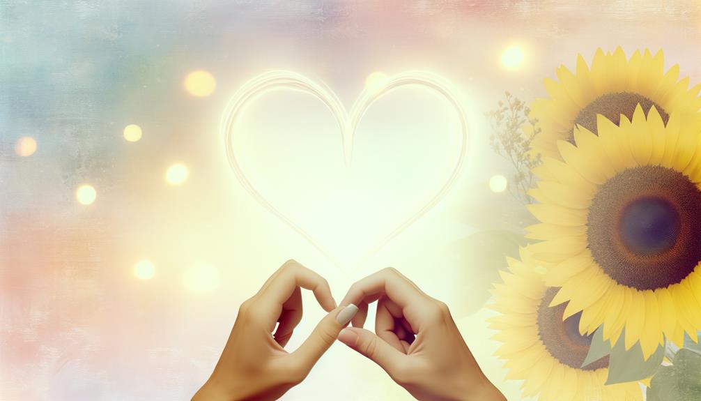 symbolizing friendship with flowers