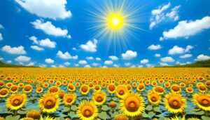 warmth and happiness bloom