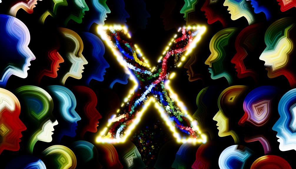 x symbol personality interpretation