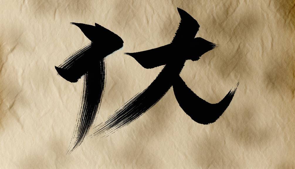 y ki beautifully written kanji